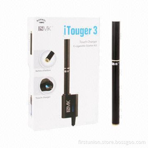 Electronic Cigarette iTouger3, Fully Charged Battery Can Keep Up to 250 Puffs